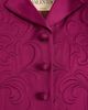 Valentino Garavani Women's Embroidered Satin Cady Caban Jacket - 7