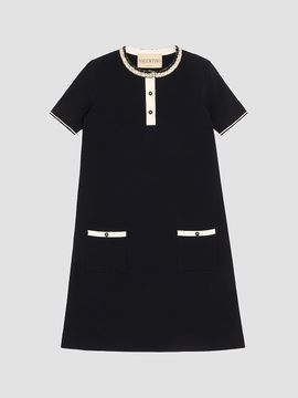 Valentino Garavani Women's Embroidered Stretch Viscose Dress