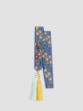 Valentino Garavani Women's Embroidered Viscose Bandeau Scarf