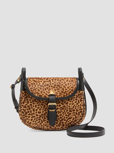 Valentino Garavani Women's Flaneuse Small Shoulder Bag in Pony-Effect Leather