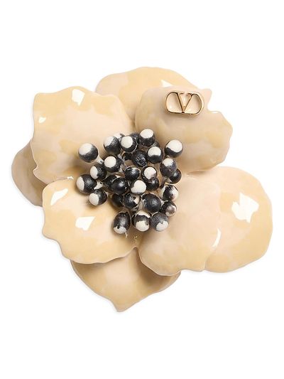 Valentino Garavani Women's Fleur Lumineuse Metal Brooch