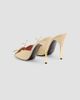 Valentino Garavani Women's Flutterby 150MM Kidskin Slide Sandals with Butterfly Detail - 3