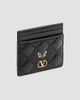 Valentino Garavani Women's Flutterby Cardholder in Shiny Nappa Leather - 2