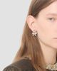 Valentino Garavani Women's Flutterby Earrings in Metal and Swarovski Crystals - 2