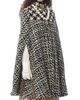 Valentino Garavani Women's Geometric Tweed Cape - 3