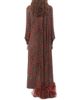Valentino Garavani Women's Georgette Midi Dress with Voyage Imaginaire Cashmere Print - 4