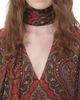 Valentino Garavani Women's Georgette Midi Dress with Voyage Imaginaire Cashmere Print - 6