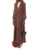 Valentino Garavani Women's Georgette Midi Dress with Voyage Imaginaire Cashmere Print - 8