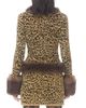 Valentino Garavani Women's Jacquard Animal Print Lurex Knit Jacket - 4