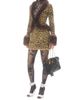 Valentino Garavani Women's Jacquard Animal Print Lurex Knit Jacket - 7
