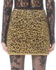 Valentino Garavani Women's Jacquard Animal Print Lurex Knit Skirt - 4