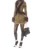 Valentino Garavani Women's Jacquard Animal Print Lurex Knit Skirt - 6