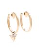 Valentino Garavani Women's Je Les V Metal and Crystal Hoop Earrings - 3