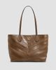 Valentino Garavani Women's Jean Medium Shopping Bag in Nappa with Chevron Motif - 1