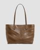 Valentino Garavani Women's Jean Medium Shopping Bag in Nappa with Chevron Motif - 3