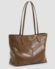 Valentino Garavani Women's Jean Medium Shopping Bag in Nappa with Chevron Motif - 4