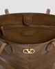 Valentino Garavani Women's Jean Medium Shopping Bag in Nappa with Chevron Motif - 6