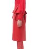 Valentino Garavani Women's Leather Midi Skirt - 3