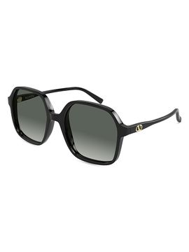 Valentino Garavani Women's Light 58MM Square Sunglasses