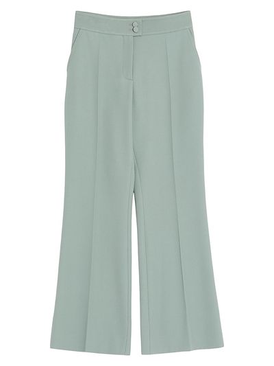 Valentino Garavani Women's Light Diagonal Wool Pants