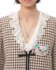 Valentino Garavani Women's Light Tweed Pied De Poule Jacket - 5
