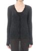 Valentino Garavani Women's Lurex Knit Cardigan with Lace - 2