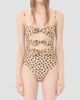 Valentino Garavani Women's Lycra One-Piece Swimsuit in Plus De Pois Dalmata Polka Dot - 2
