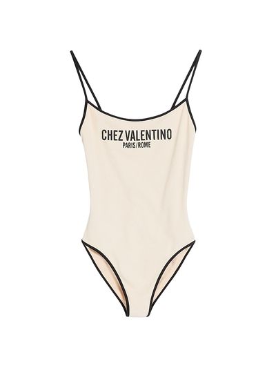 Valentino Garavani Women's Lycra Piqué Swimsuit