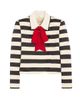 Valentino Garavani Women's Maxi Barre Cotton Satin Jacket - 1