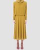 Valentino Garavani Women's Midi Dress in Georgette with Feathers - 3