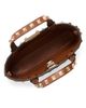 Valentino Garavani Women's Mini Rockstud Top Handle Bag in Grainy Calfskin - 2