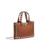 Valentino Garavani Women's Mini Rockstud Top Handle Bag in Grainy Calfskin - 3
