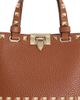 Valentino Garavani Women's Mini Rockstud Top Handle Bag in Grainy Calfskin - 6
