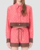 Valentino Garavani Women's Muslin Starry Signature Shirt with Star-Print - 3