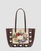 Valentino Garavani Women's Nellcote Mini Embroidered Top Handle Bag - 1