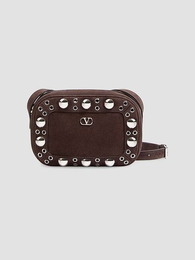 Valentino Garavani Women's Nellcôte Suede Shoulder Bag