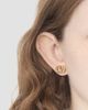 Valentino Garavani Women's Ovalette Earrings in Metal and Swarovski Crystals - 2