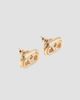 Valentino Garavani Women's Ovalette Earrings in Metal and Swarovski Crystals - 4