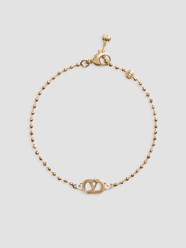 Valentino Garavani Women's Ovalette Metal and Swarovski Crystal Bracelet