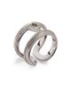Valentino Garavani Women's Ovalette Metal and Swarovski Crystal Ring - 4
