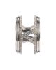 Valentino Garavani Women's Ovalette Metal and Swarovski Crystal Ring - 5