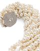 Valentino Garavani Women's Ovalette Necklace in Metal, Baroque Glass Pearls, and Swarovski Crystals - 3