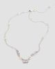 Valentino Garavani Women's Ovalette Necklace in Metal, Pearls and Swarovski Crystals - 4