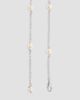 Valentino Garavani Women's Ovalette Necklace in Metal, Pearls and Swarovski Crystals - 5