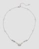 Valentino Garavani Women's Ovalette Necklace in Metal, Pearls and Swarovski Crystals - 6