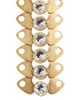 Valentino Garavani Women's Pages Single Earring in Metal and Crystal - 3