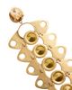 Valentino Garavani Women's Pages Single Earring in Metal and Crystal - 4