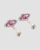 Valentino Garavani Women's Pas Plus Earrings in Metal, Resin, Enamel and Crystals - 3