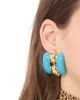 Valentino Garavani Women's Pas Plus Metal and Enamel Earrings - 2