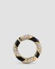 Valentino Garavani Women's Pas Plus Mono Earring in Metal, Enamel and Swarovski Crystals - 4